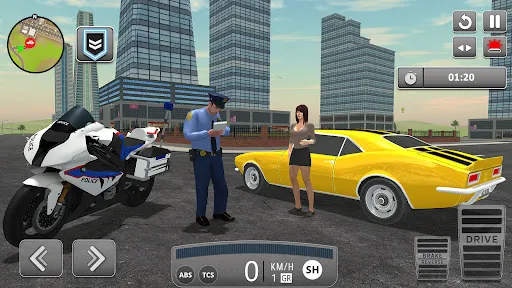 Detaljno urbano okruženje u Police Simulator